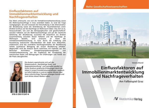 Produktbild: Einflussfaktoren auf Immobilienmarktentwicklung und Nachfrageverhalten