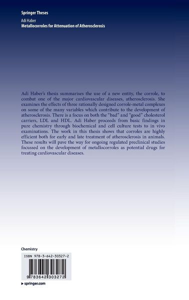 Produktbild: Metallocorroles for Attenuation of Atherosclerosis