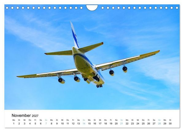 Produktbild: Air Cargo - Frachtflugzeuge, Giganten der L&uuml;fte (Wandkalender 2027 DIN A4 quer), CALVENDO Monatskalender
