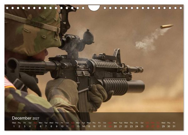 Produktbild: Special Forces Army Operations (Wall Calendar 2027 DIN A4 landscape), CALVENDO 12 Month Wall Calendar