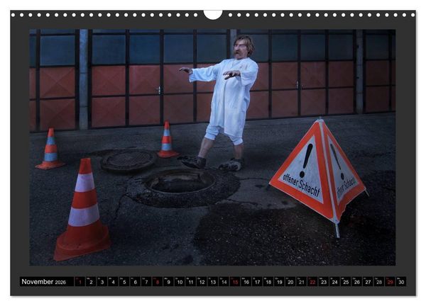 Produktbild: GSCHEIT BLED - Humorfotografie (Wandkalender 2026 DIN A3 quer), CALVENDO Monatskalender
