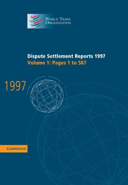 Produktbild: Dispute Settlement Reports 1997