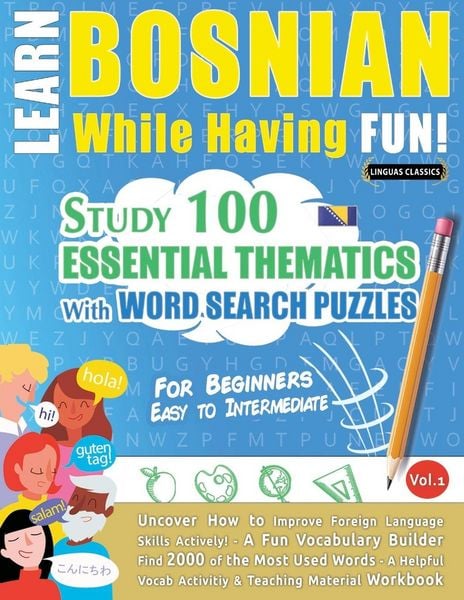 Produktbild: LEARN BOSNIAN WHILE HAVING FUN! - FOR BEGINNERS