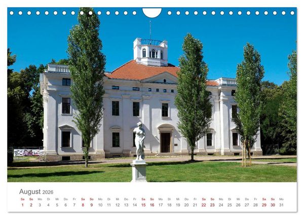 Produktbild: Dessau Design und ein sch&ouml;ner Park (Wandkalender 2026 DIN A4 quer), CALVENDO Monatskalender