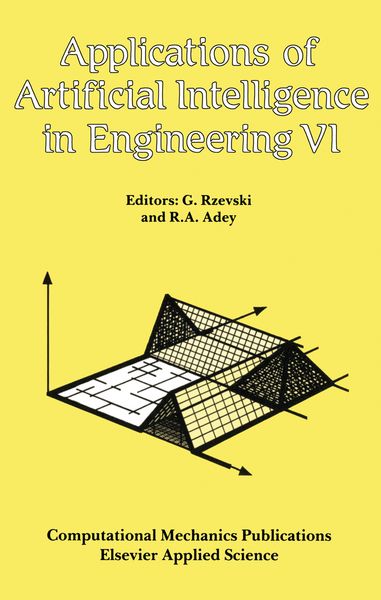 Produktbild: Applications of Artificial Intelligence in Engineering VI