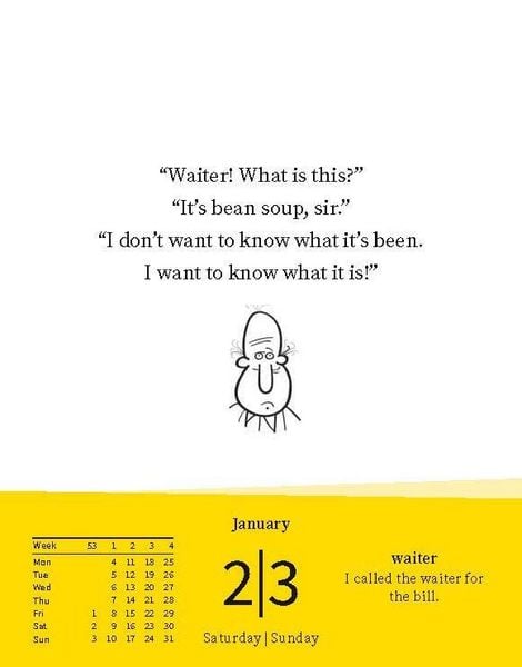 Produktbild: Langenscheidt Sprachkalender A Joke a Day 2027