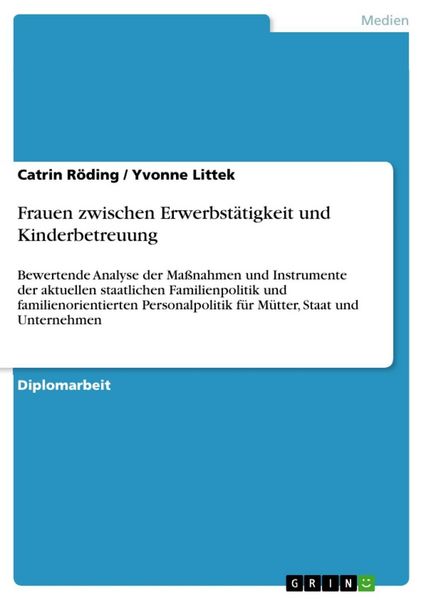 Produktbild: Frauen zwischen Erwerbst&auml;tigkeit und Kinderbetreuung