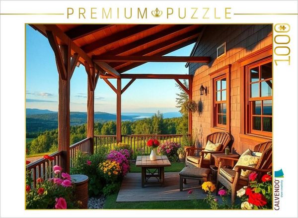 Produktbild: CALVENDO Puzzle Ein Sommertag, wie gemalt - voller Leichtigkeit | 1000 Teile Lege-Gr&ouml;&szlig;e 64x48cm Foto-Puzzle f&uuml;r gl&uuml;ckliche Stunden