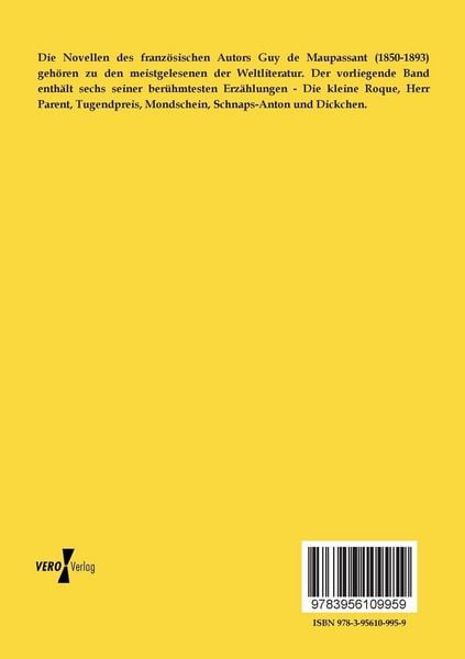 Produktbild: Ausgew&auml;hlte Novellen