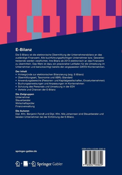 Produktbild: E-Bilanz