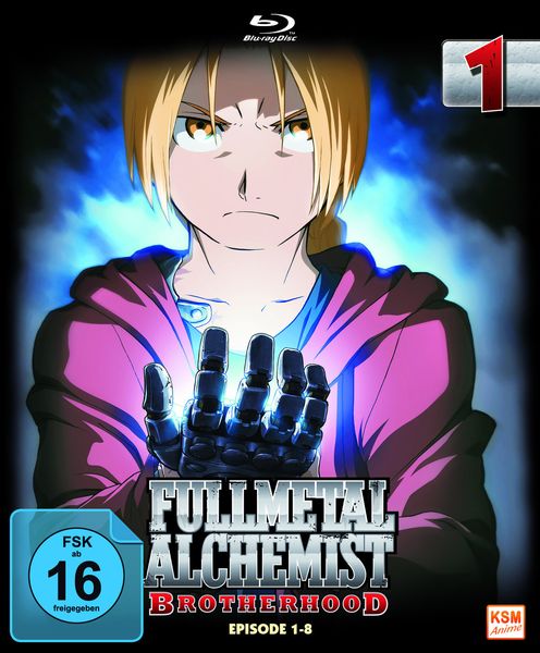 Fullmetal Alchemist - Brotherhood Vol. 1/Episode 1-8 Limited Edition [2 BRs]