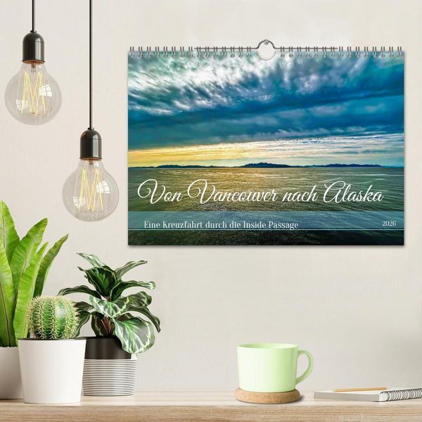 Produktbild: Von Vancouver nach Alaska (Wandkalender 2026 DIN A4 quer), CALVENDO Monatskalender