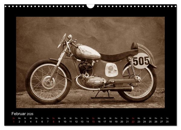 Produktbild: Motorrad Oldtimer aus &Ouml;sterreich (Wandkalender 2026 DIN A3 quer), CALVENDO Monatskalender