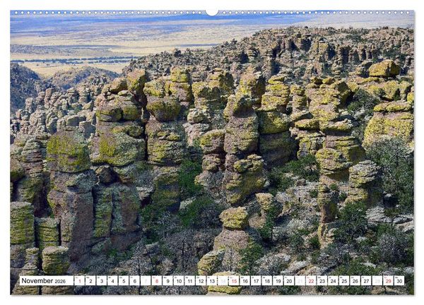 Produktbild: Naturwunder aus Stein im Westen der USA (Wandkalender 2026 DIN A2 quer), CALVENDO Monatskalender