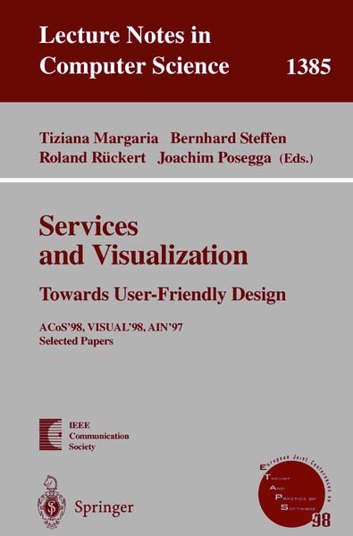Produktbild: Services and Visualization: Towards User-Friendly Design