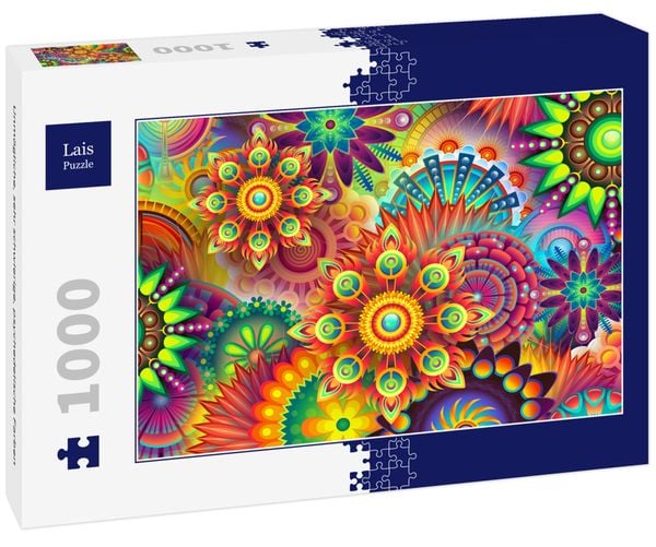Produktbild: Lais Puzzle Unm&ouml;gliche, sehr schwierige, psychedelische Farben 1000 Teile