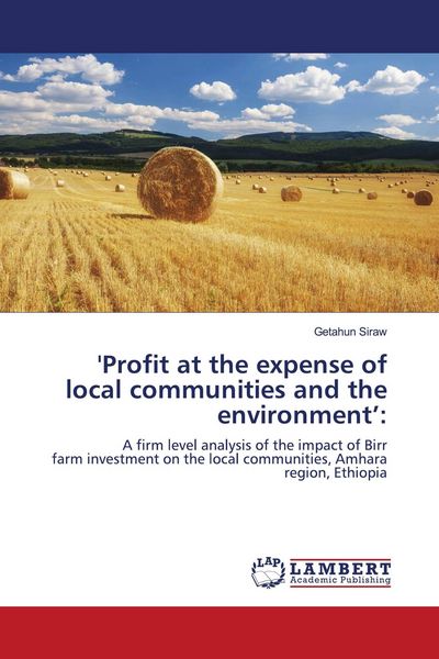 Produktbild: 'Profit at the expense of local communities and the environment':