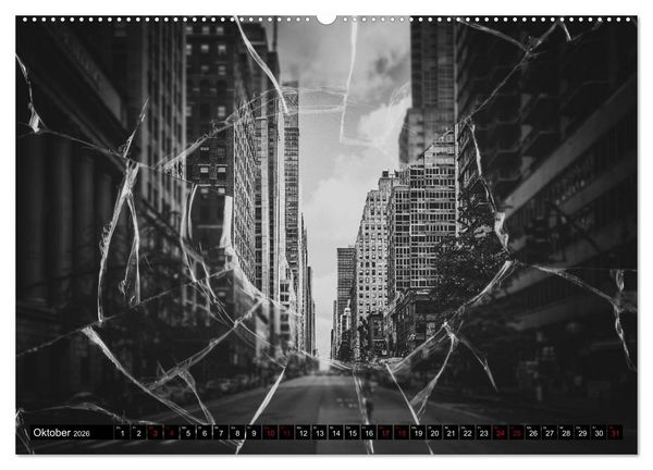 Produktbild: Stadtillusionen (Wandkalender 2026 DIN A2 quer), CALVENDO Monatskalender