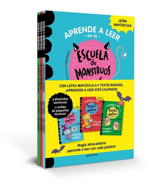 Produktbild: Pack Escuela de Monstruos (La mascota m&aacute;s grandota, Una liada de mermelada, Las iguales son especiales)