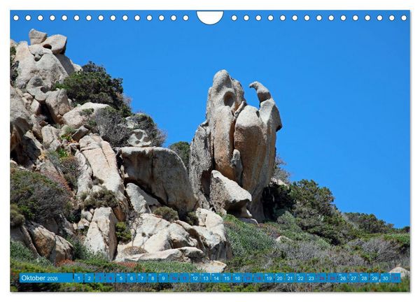 Produktbild: Traumhaftes Sardinien (Wandkalender 2026 DIN A4 quer), CALVENDO Monatskalender