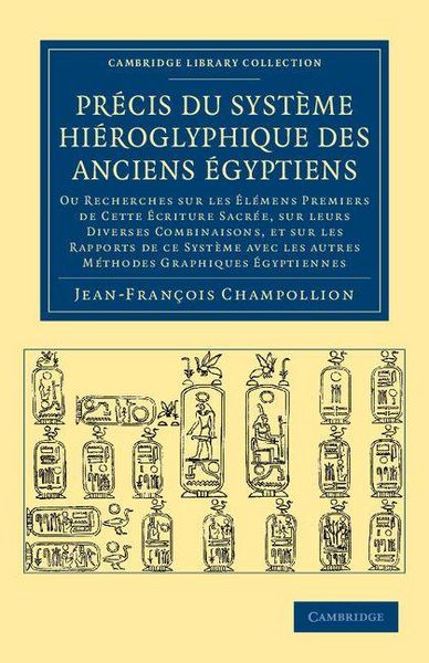 Produktbild: Precis Du Systeme Hieroglyphique Des Anciens Egyptiens