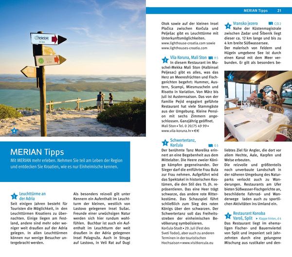 MERIAN live! Reiseführer Kroatien Südliche Küste und Inseln