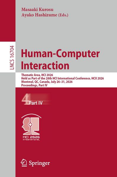 Produktbild: Human-Computer Interaction