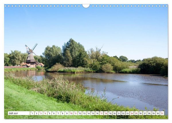 Produktbild: Radland Deutschland - Oldenburger Land (Wandkalender 2027 DIN A3 quer), CALVENDO Monatskalender