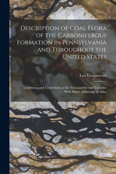 Produktbild: Description of Coal Flora of the Carboniferous Formation in Pennsylvania and Throughout the United States: [Additions and Corrections of the First and