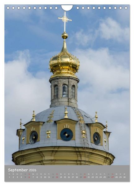 Produktbild: St. Peterburg und Umgebung (Wandkalender 2026 DIN A4 hoch), CALVENDO Monatskalender