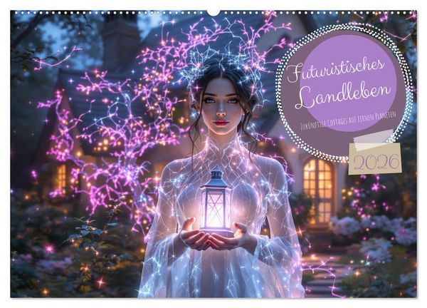 Produktbild: Futuristisches Landleben (Wandkalender 2026 DIN A2 quer), CALVENDO Monatskalender