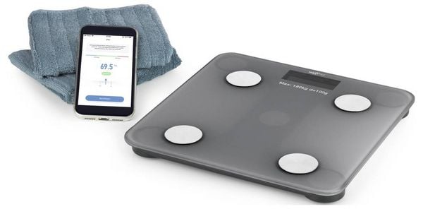 Produktbild: Maxxmee Personenwaage 00272 digital W&auml;gebereich (max.)=180kg