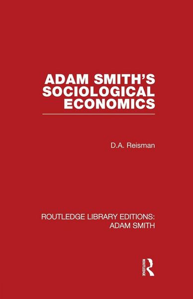 Produktbild: Adam Smith's Sociological Economics