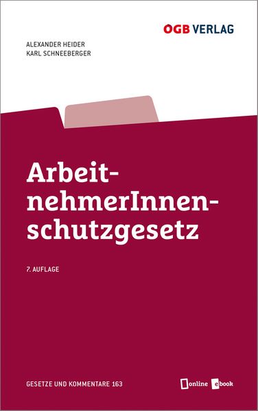 Produktbild: ArbeitnehmerInnenschutzgesetz