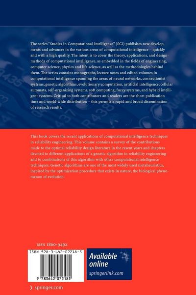 Produktbild: Computational Intelligence in Reliability Engineering
