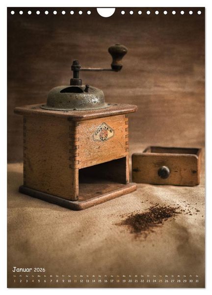 Produktbild: Alte Kaffeem&uuml;hlen (Wandkalender 2026 DIN A4 hoch), CALVENDO Monatskalender