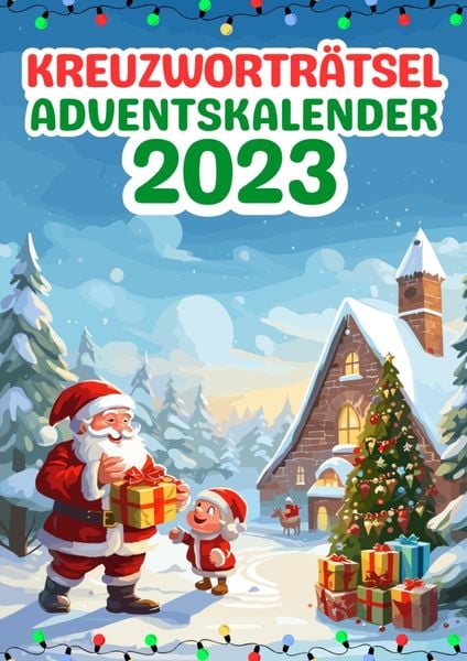 Kreuzworträtsel Adventskalender 2023 | Weihnachtsgeschenk