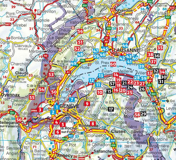 Produktbild: Lac L&eacute;man (Rother Guide de randonn&eacute;es)