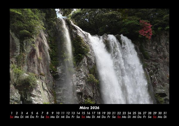 Produktbild: Wasserf&auml;lle 2026 Fotokalender DIN A3