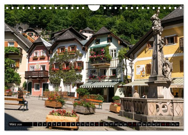 Produktbild: Welterberegion Hallstatt Dachstein (Wandkalender 2026 DIN A4 quer), CALVENDO Monatskalender