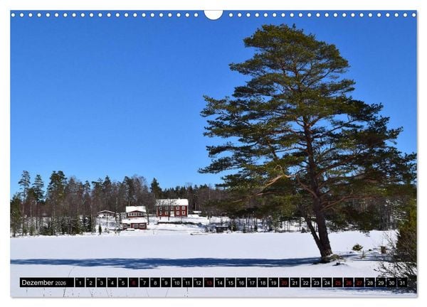 Produktbild: Reiseland Schweden (Wandkalender 2026 DIN A3 quer), CALVENDO Monatskalender