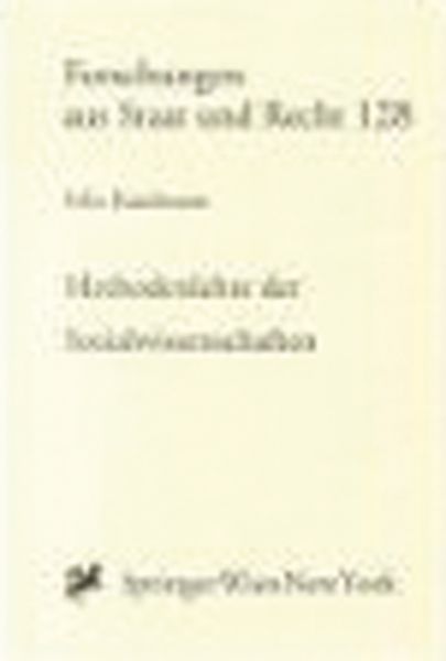Produktbild: Methodenlehre der Sozialwissenschaften