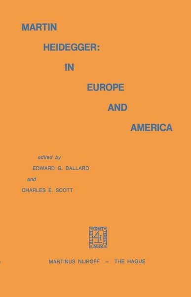 Produktbild: Martin Heidegger: In Europe and America