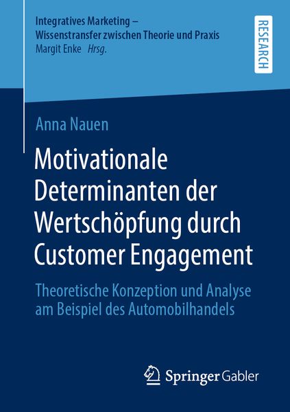 Produktbild: Motivationale Determinanten der Wertsch&ouml;pfung durch Customer Engagement