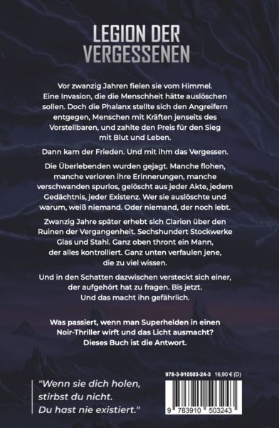 Produktbild: Legion der Vergessenen