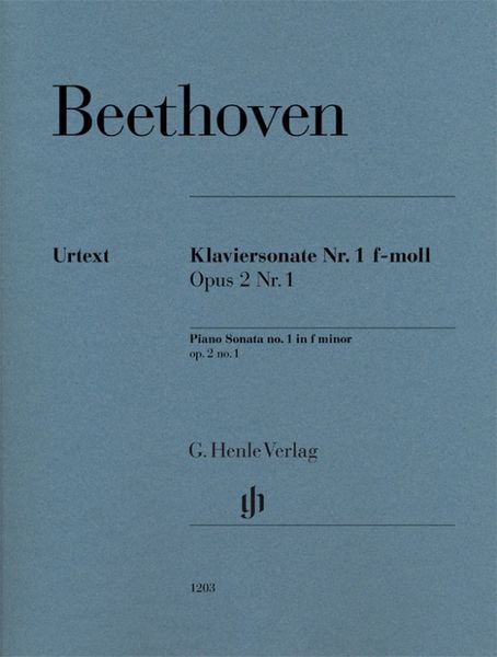 Produktbild: Ludwig van Beethoven - Klaviersonate Nr. 1 f-moll op. 2 Nr. 1