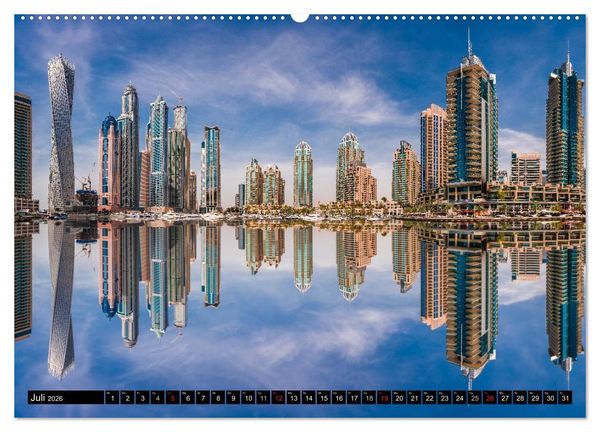 Produktbild: DUBAI - 2026 (Wandkalender 2026 DIN A2 quer), CALVENDO Monatskalender