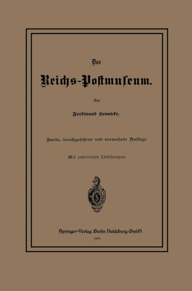 Produktbild: Das Reichs-Postmuseum