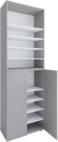 Produktbild: XL Holz Gro&szlig;er Schuhschrank Schuhkommode Lona 10