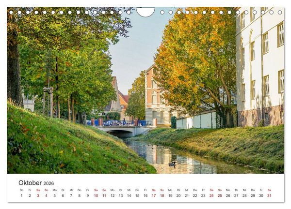 Produktbild: Gr&uuml;&szlig;e aus Stendal: Kalender 2026 (Wandkalender 2026 DIN A4 quer), CALVENDO Monatskalender